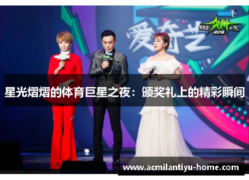 星光熠熠的体育巨星之夜：颁奖礼上的精彩瞬间